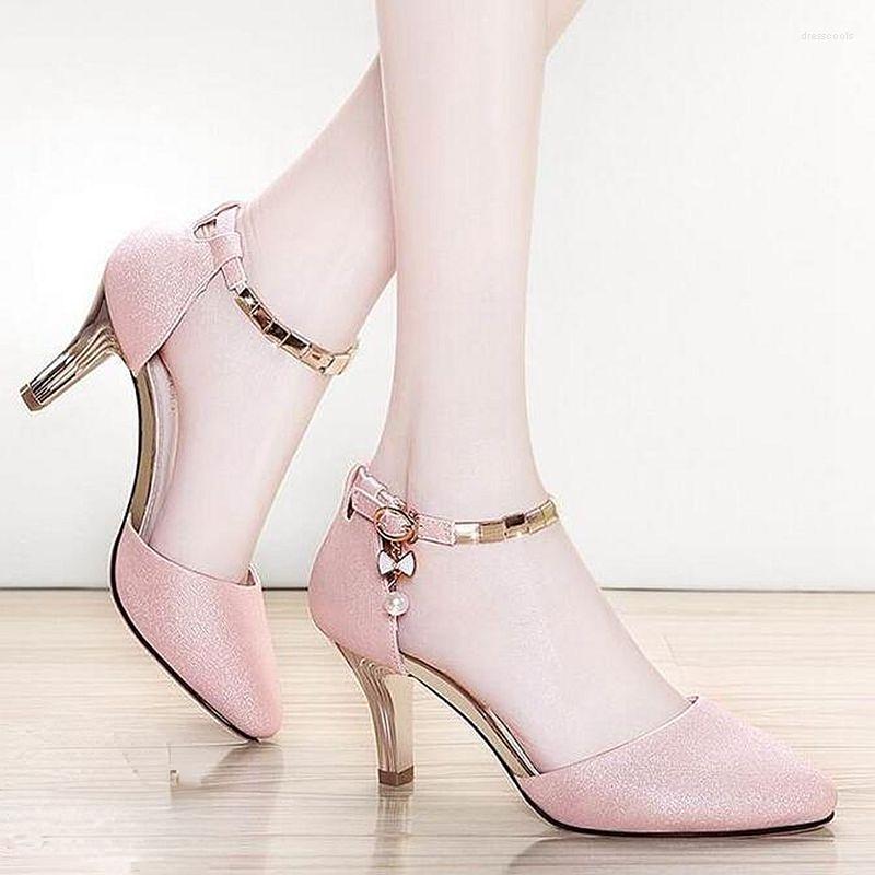 Sandals Women High-heeled Summer Female Shoes Ladies Stilettos High Heels Designer Elegant Buckle Slingback Wedding 2023, White
Sandals Women High-heeled Summer Female Shoes Ladies Stilettos High Heels Designer Elegant Buckle Slingback Wedding 2023, White