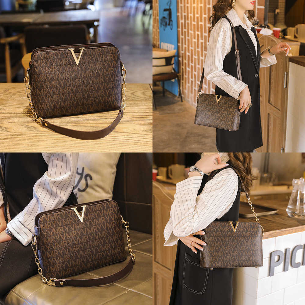 Glmahua Luxury Crossbody Shoulder Bags for Women Sling Chain Leather Messenger Woman Handbags Shell Cross Body Bag Female 230308, Coffee
Glmahua Luxury Crossbody Shoulder Bags for Women Sling Chain Leather Messenger Woman Handbags Shell Cross Body Bag Female 230308, Coffee
