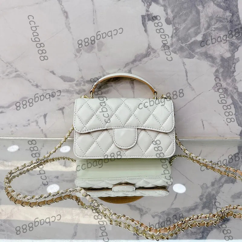 Womens Designer Classic Mini Flap Quilted Bags Lambskin Two-tone Lambskin Top Handle Totes Gold Matel Hardware Matelasse Chain Crossbody Shoulder Handbags 20CM, Black
Womens Designer Classic Mini Flap Quilted Bags Lambskin Two-tone Lambskin Top Handle Totes Gold Matel Hardware Matelasse Chain Crossbody Shoulder Handbags 20CM, Black