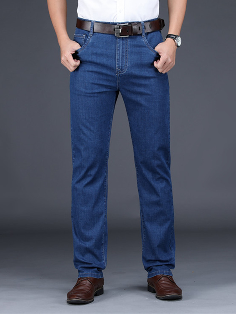 Men's Jeans Classic Style Men's Black Blue Regular Fit Jeans Business Casual Stretch Denim Pants Male Brand Trousers 230316, Dark blue
Men's Jeans Classic Style Men's Black Blue Regular Fit Jeans Business Casual Stretch Denim Pants Male Brand Trousers 230316, Dark blue