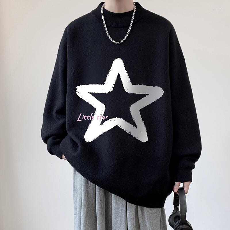 Men's Sweaters Pentagram Pattern Autumn Winter Fleece Sweater Y2k Luxury Men Black Knitwear Women High Quality Couple Christmas
Men's Sweaters Pentagram Pattern Autumn Winter Fleece Sweater Y2k Luxury Men Black Knitwear Women High Quality Couple Christmas