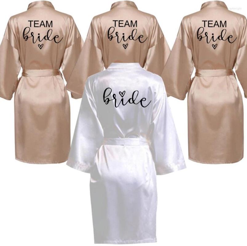 Women's Sleepwear Wedding Party Team Bride Robe With Black Letters Kimono Satin Pajamas Bridesmaid Bathrobe SP061, Pink bride
Women's Sleepwear Wedding Party Team Bride Robe With Black Letters Kimono Satin Pajamas Bridesmaid Bathrobe SP061, Pink bride