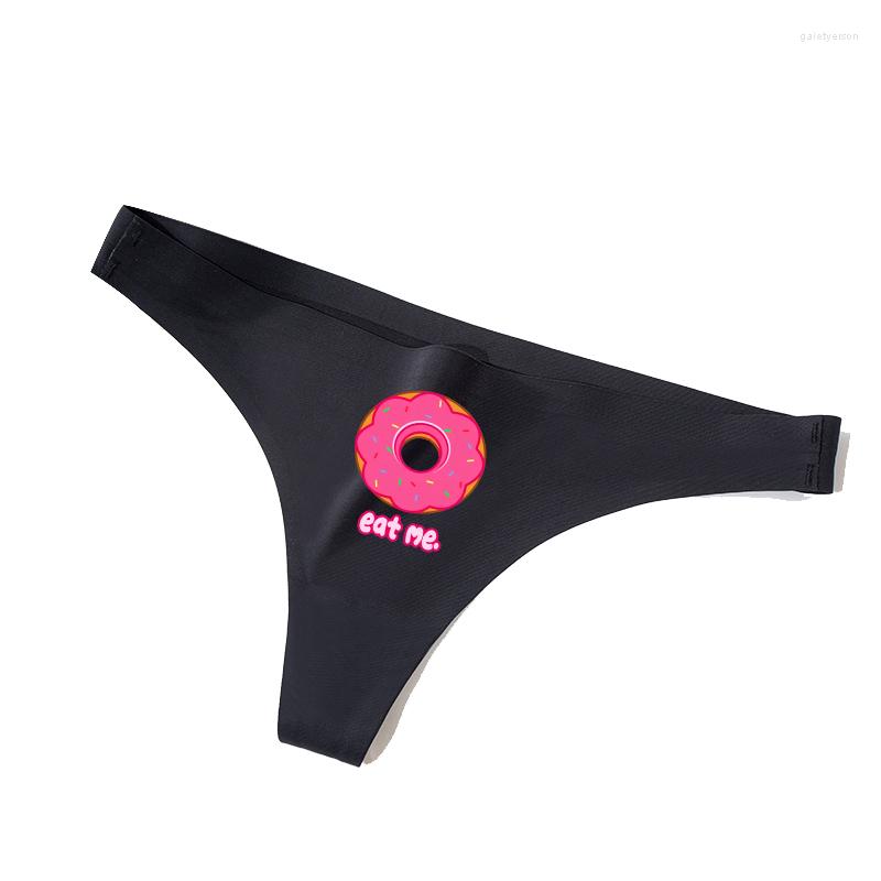 Women's Panties Pink Donut Pattern Eat Me Design Thong Wife Underpants Comfortable Cotton Bottom Briefs Fill Series One Line, Beige
Women's Panties Pink Donut Pattern Eat Me Design Thong Wife Underpants Comfortable Cotton Bottom Briefs Fill Series One Line, Beige