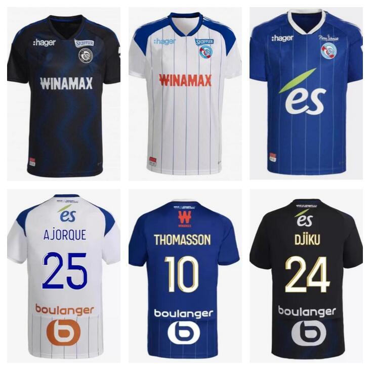 22 23 RC Strasbourg Alsace soccer jerseys maillot de foot home blue 2023 AHOLOU THOMASSON LiEnard Diallo DJIKU AJORQUE Gameiro football shirts home away third ZZ 
22 23 RC Strasbourg Alsace soccer jerseys maillot de foot home blue 2023 AHOLOU THOMASSON LiEnard Diallo DJIKU AJORQUE Gameiro football shirts home away third ZZ