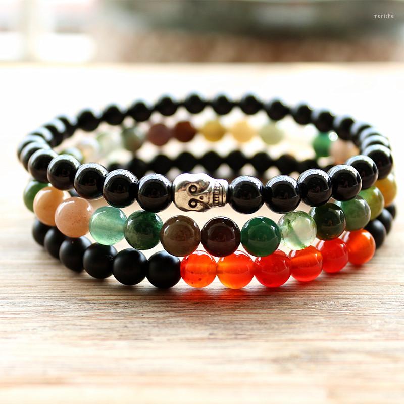 Charm Bracelets 6mm Natural Stone Beads Bracelet Multilayer Stretch Yoga Jewelry For Men Women
Charm Bracelets 6mm Natural Stone Beads Bracelet Multilayer Stretch Yoga Jewelry For Men Women