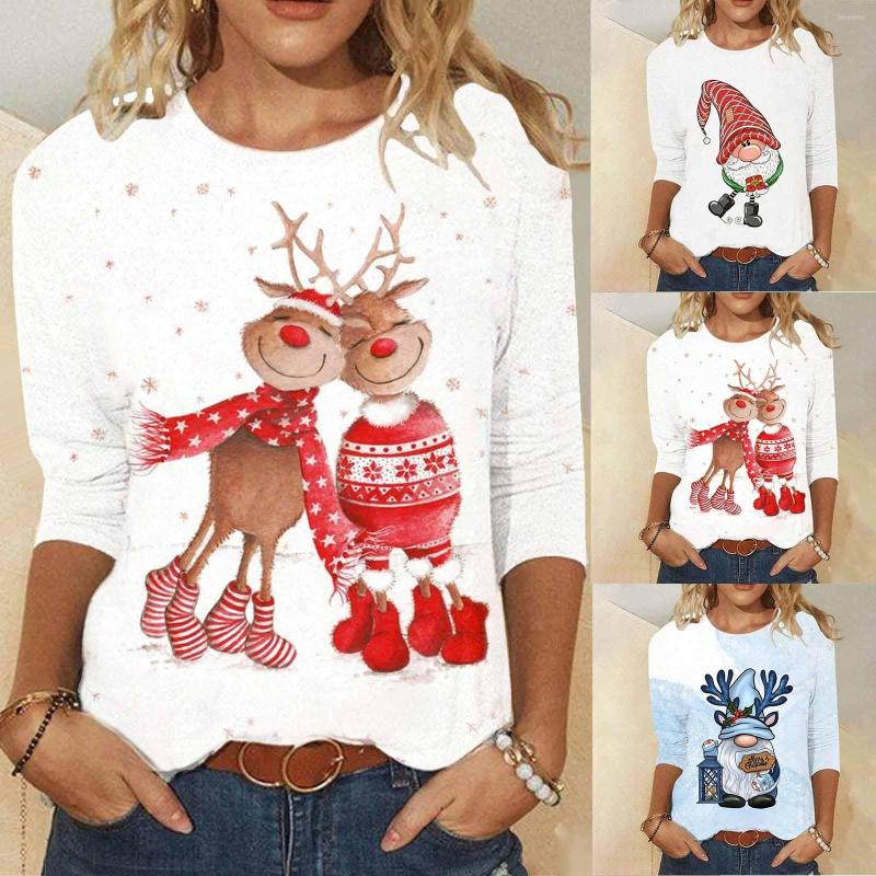Women' T Shirts Thermal Underwear Women Shirt Casual Women' Long Sleeve Christmas Print Spandex
Women' T Shirts Thermal Underwear Women Shirt Casual Women' Long Sleeve Christmas Print Spandex