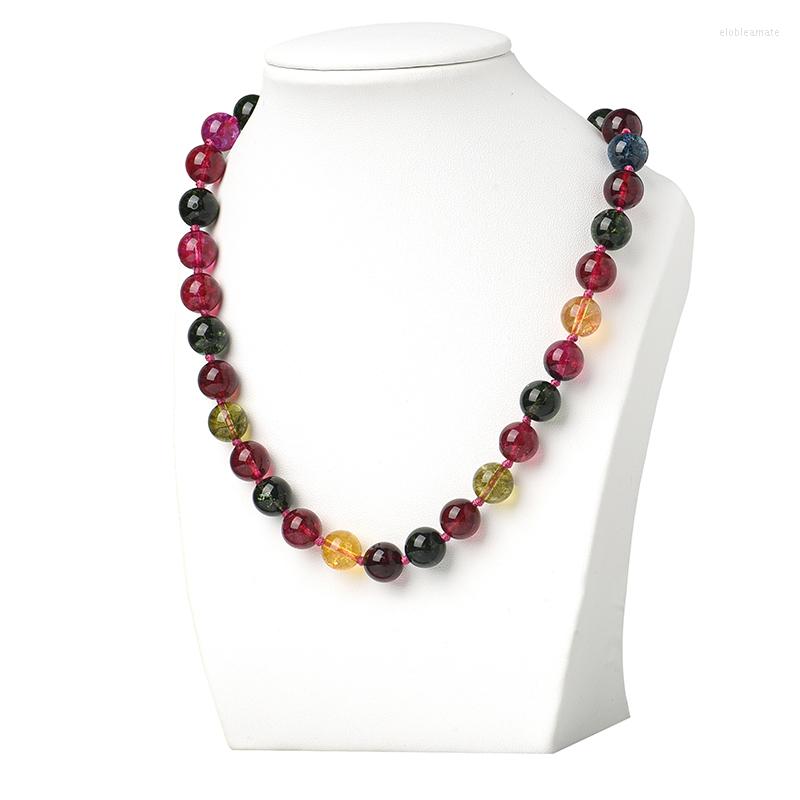 Chains Colorful Pick Size 10mm Crystal Tourmaline Necklace Charm Jewelry 18inch For Lovely Girls Ladies H414
Chains Colorful Pick Size 10mm Crystal Tourmaline Necklace Charm Jewelry 18inch For Lovely Girls Ladies H414