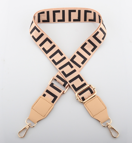 Quality Wide Shoulder Strap Single Shoulder Crossbody Letter Pattern Bag Strap Ethnic Wind Long Shoulder Strap Adjustable Bags Strap Fashion Women Bag Accessories