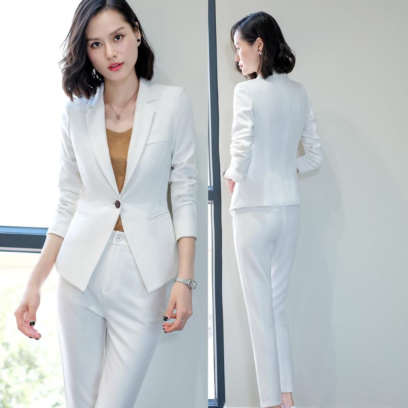 Women' Suits & Blazers Suit 2023 Autumn Casual Fashion Temperament Solid Color Slim Single Buckle Small Trousers Two-piece
Women' Suits & Blazers Suit 2023 Autumn Casual Fashion Temperament Solid Color Slim Single Buckle Small Trousers Two-piece