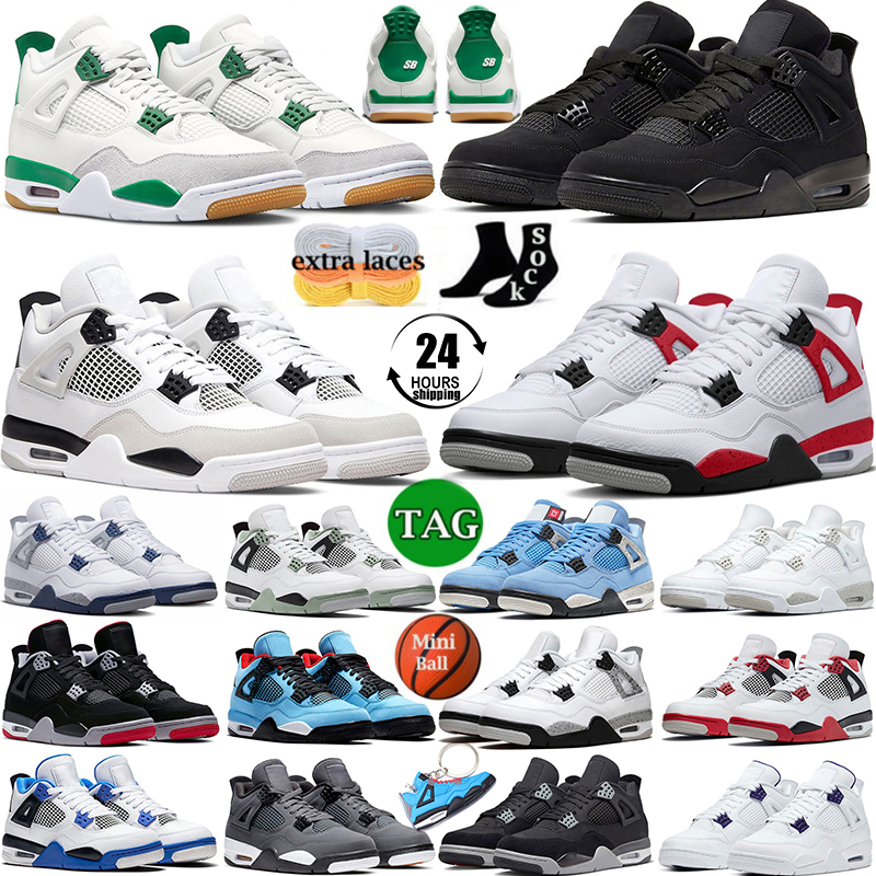 Jumpman 4S Shoes 4 Air Men Women Black Cat SB Pine Green Basketball Military Black Red Cement White Oreo Cactus Jack Canvas Pure Money Bred Fire Red What The Trainers, #5
Jumpman 4S Shoes 4 Air Men Women Black Cat SB Pine Green Basketball Military Black Red Cement White Oreo Cactus Jack Canvas Pure Money Bred Fire Red What The Trainers, #5