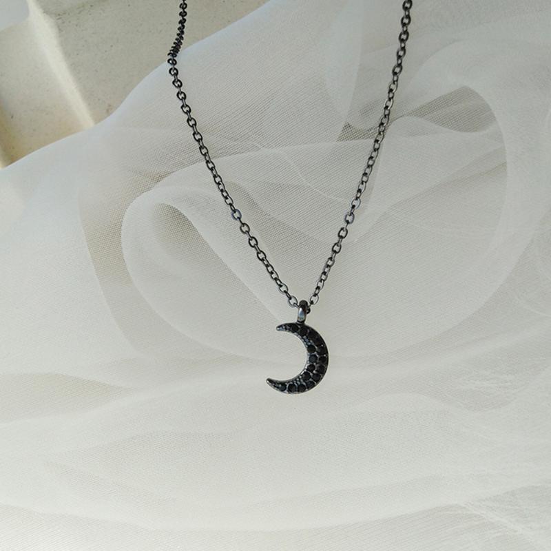 Pendant Necklaces Black Moon Chain Necklace For Women Punk Jewelry Party Gift Female Fashion Accessories Bijoux Femme
Pendant Necklaces Black Moon Chain Necklace For Women Punk Jewelry Party Gift Female Fashion Accessories Bijoux Femme