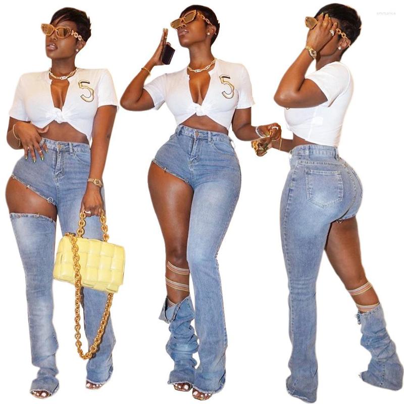 Women' Jeans American Street Personality Metal Button Tight Detachable Women' Autumn High Waist Straight Slim Trousers, Blue
Women' Jeans American Street Personality Metal Button Tight Detachable Women' Autumn High Waist Straight Slim Trousers, Blue