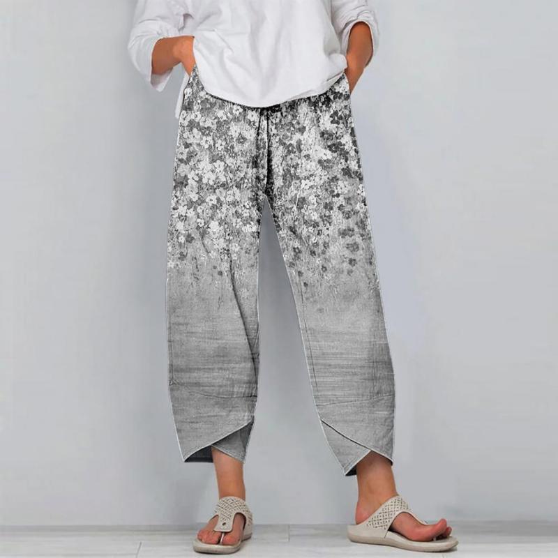 Women's Pants & Capris Flower Print Exotic Sweatpants Elastic Waist Loose Women Wide Leg Pocket Ninth-Length Harem Streetwear Daily Leisure, Dark gray
Women's Pants & Capris Flower Print Exotic Sweatpants Elastic Waist Loose Women Wide Leg Pocket Ninth-Length Harem Streetwear Daily Leisure, Dark gray