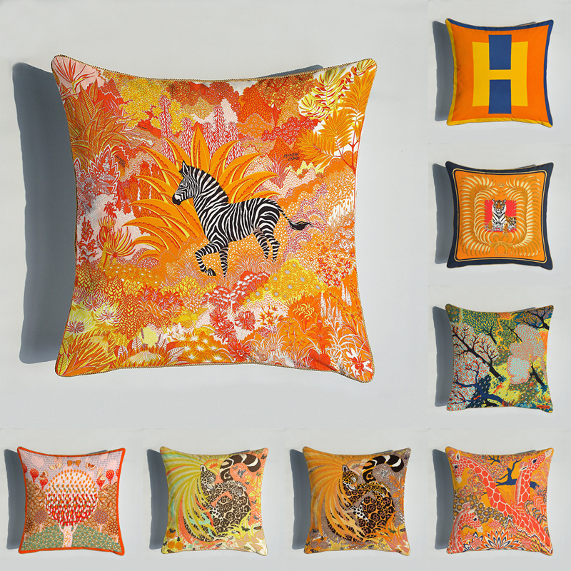Double-sided printing luxury pillow cases beautiful velvet decoration thin edge sofa orange square cushion cover waist pillow case, 45cm*45cm
Double-sided printing luxury pillow cases beautiful velvet decoration thin edge sofa orange square cushion cover waist pillow case, 45cm*45cm