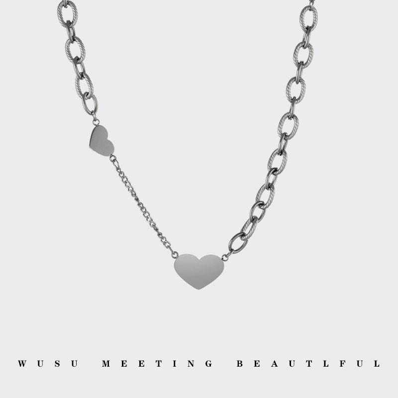 Pendant Necklaces Classic Forever Love Heart Necklace For Women Girl Silver Color Collar Lover Party Jewelry Gift
Pendant Necklaces Classic Forever Love Heart Necklace For Women Girl Silver Color Collar Lover Party Jewelry Gift