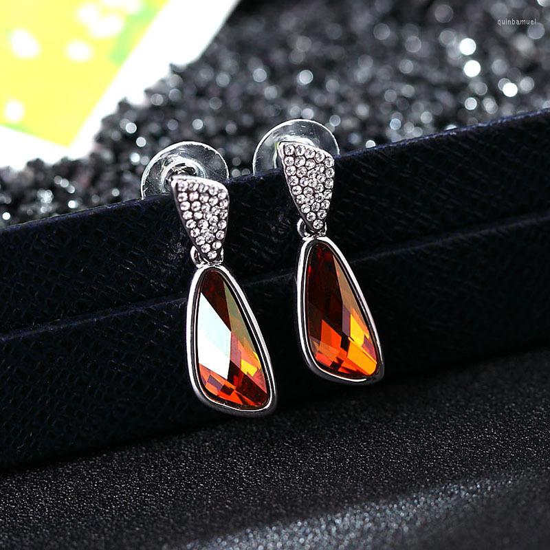 Stud Earrings ER-00057 Genuine Austrian Crystal Jewels Silver Plated Modern Women's 2023 Y2k Jewelry Mother's Day Gift
Stud Earrings ER-00057 Genuine Austrian Crystal Jewels Silver Plated Modern Women's 2023 Y2k Jewelry Mother's Day Gift
