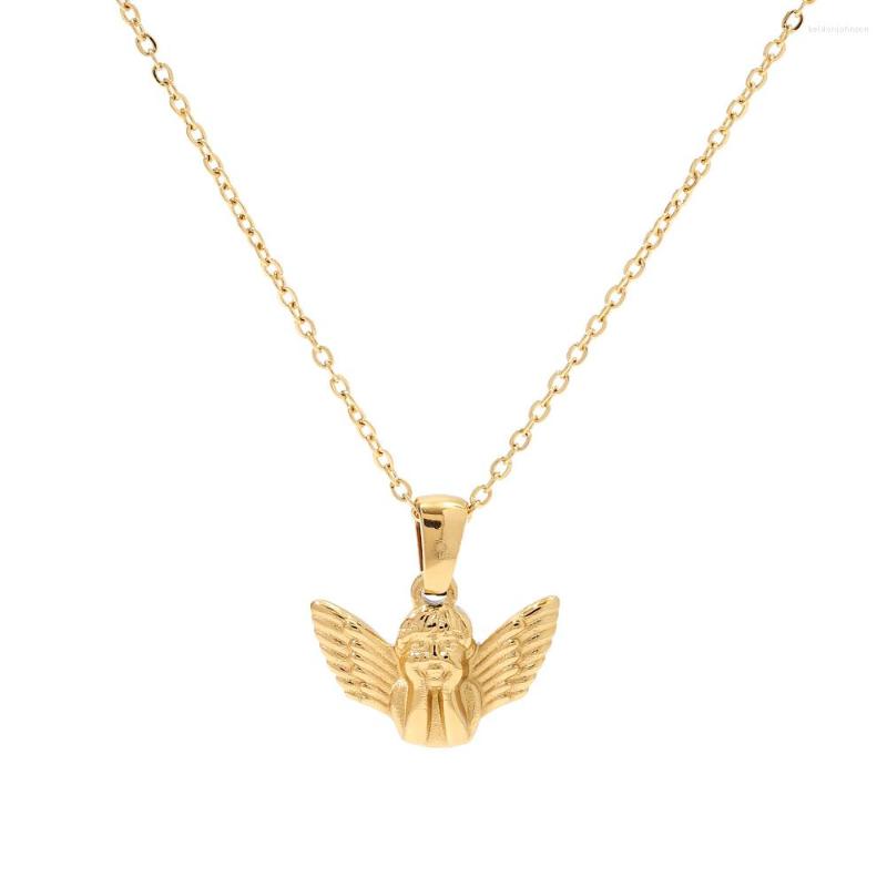 Pendant Necklaces Youthway Ity Metal Angel Necklace Stainless Steel Waterproof Chain Gold Plated Charm Jewelry 2023
Pendant Necklaces Youthway Ity Metal Angel Necklace Stainless Steel Waterproof Chain Gold Plated Charm Jewelry 2023