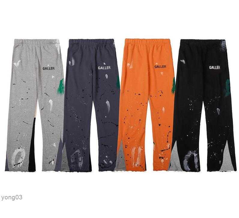 Mens Graffiti Pants Galleryse Depts Womens Sweatpants Galleryes Dept Speckled Letter Print Mans Couple Loose Versatile Casual
Mens Graffiti Pants Galleryse Depts Womens Sweatpants Galleryes Dept Speckled Letter Print Mans Couple Loose Versatile Casual