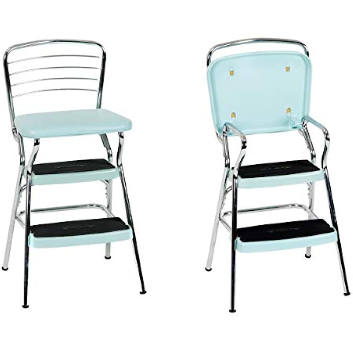 COSCO 11140TEA1E Stylaire Chair and Step Stool Teal canopy chair