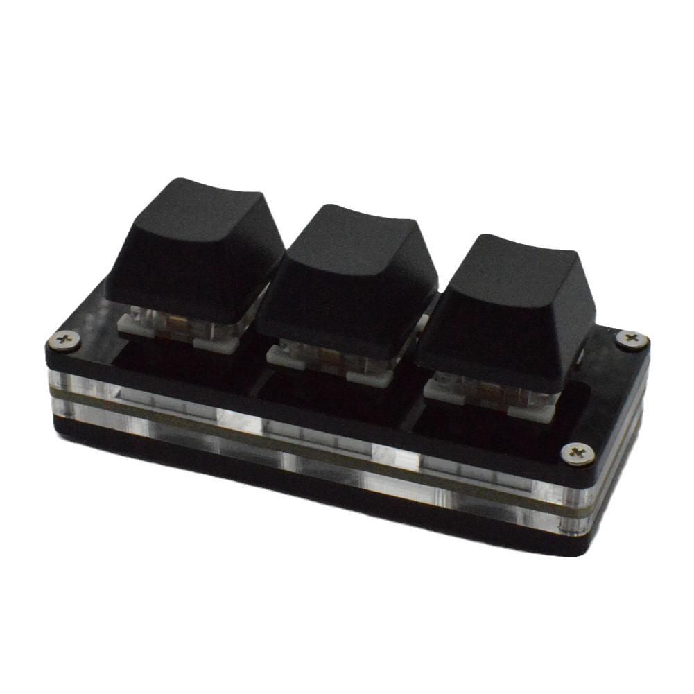 2/3/4/6 Keys Black Mini Keypad Red/Silver Switch OSU Programmable Gaming Mechanical Keyboard USB Custom Keyboard Keycaps For PC