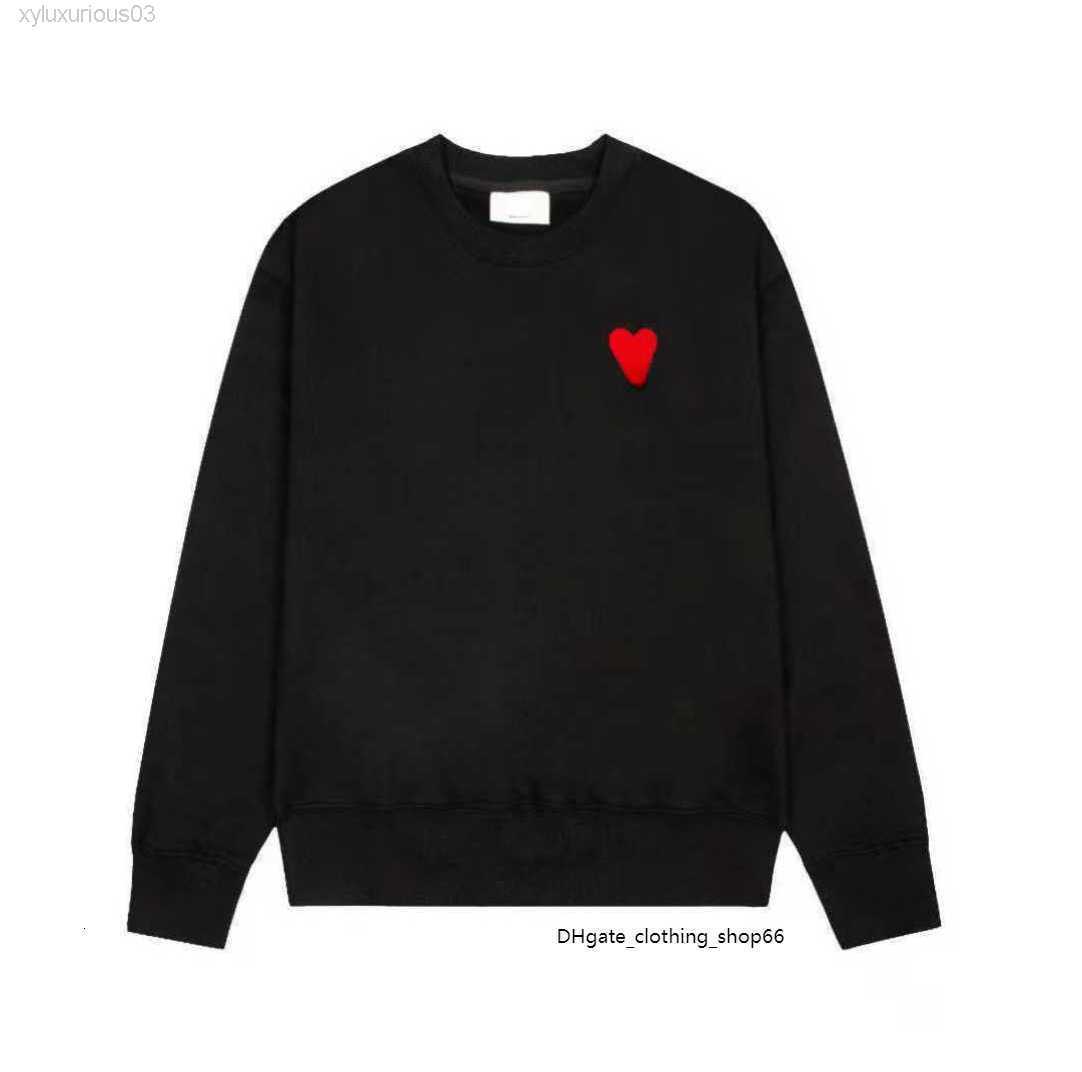 Amis Paris Fashion Mens Designer Amies Knitted Hoodie Embroidered Red Heart Solid Color Big Love Round Neck Short Sleeve a T-shirt for Men
Amis Paris Fashion Mens Designer Amies Knitted Hoodie Embroidered Red Heart Solid Color Big Love Round Neck Short Sleeve a T-shirt for Men