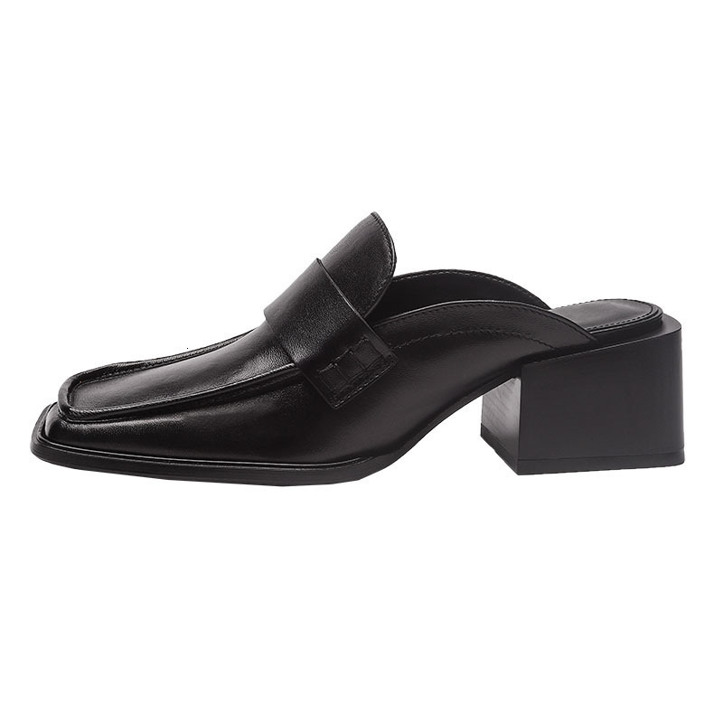 Slippers High Quality Mule Slippers Women Low Heel Square Toe Slip on Slides Brand Sandal Outdoor Flip Flops Heels Sandles 230316, Black
Slippers High Quality Mule Slippers Women Low Heel Square Toe Slip on Slides Brand Sandal Outdoor Flip Flops Heels Sandles 230316, Black