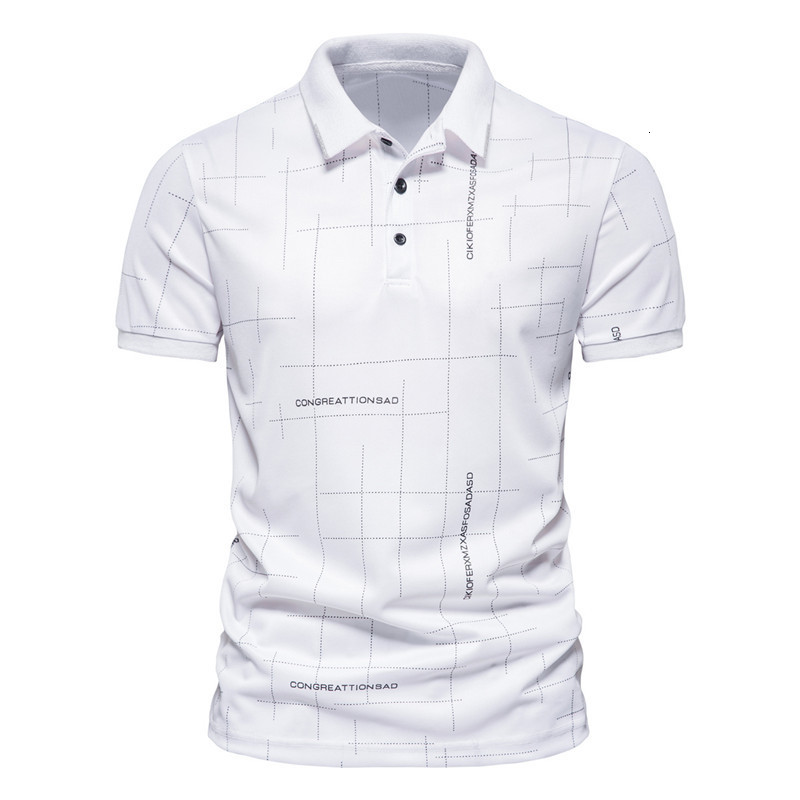 Men's Polos Gentleman Fashion T Shirt Men's Summer Short-sleeved T-shirt Business Casual Lapel Daily Tee 230316, White
Men's Polos Gentleman Fashion T Shirt Men's Summer Short-sleeved T-shirt Business Casual Lapel Daily Tee 230316, White