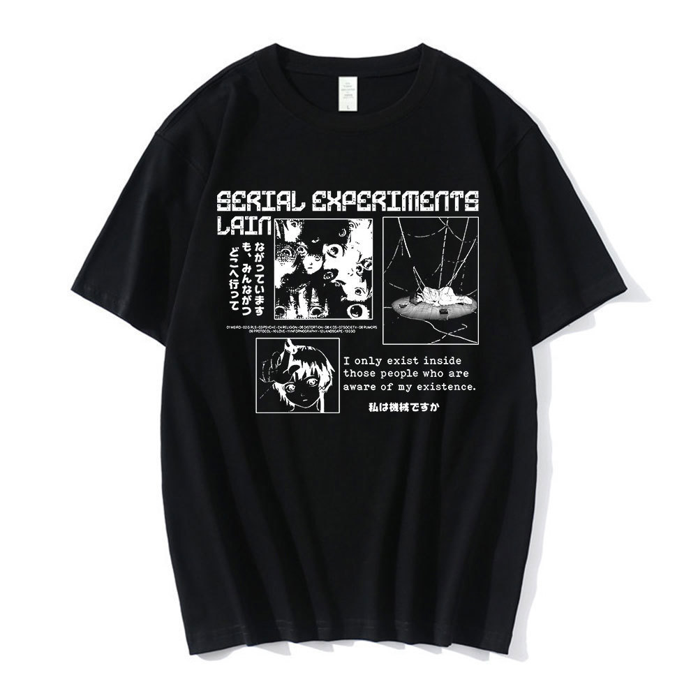 Mens TShirts Serial Experiments Lain Anime Tshirt Japanese Manga Harajuku Tee Shirt Ullzang Cartoon Funny Short Sleeve Tops T Shirts 230316, Red
Mens TShirts Serial Experiments Lain Anime Tshirt Japanese Manga Harajuku Tee Shirt Ullzang Cartoon Funny Short Sleeve Tops T Shirts 230316, Red