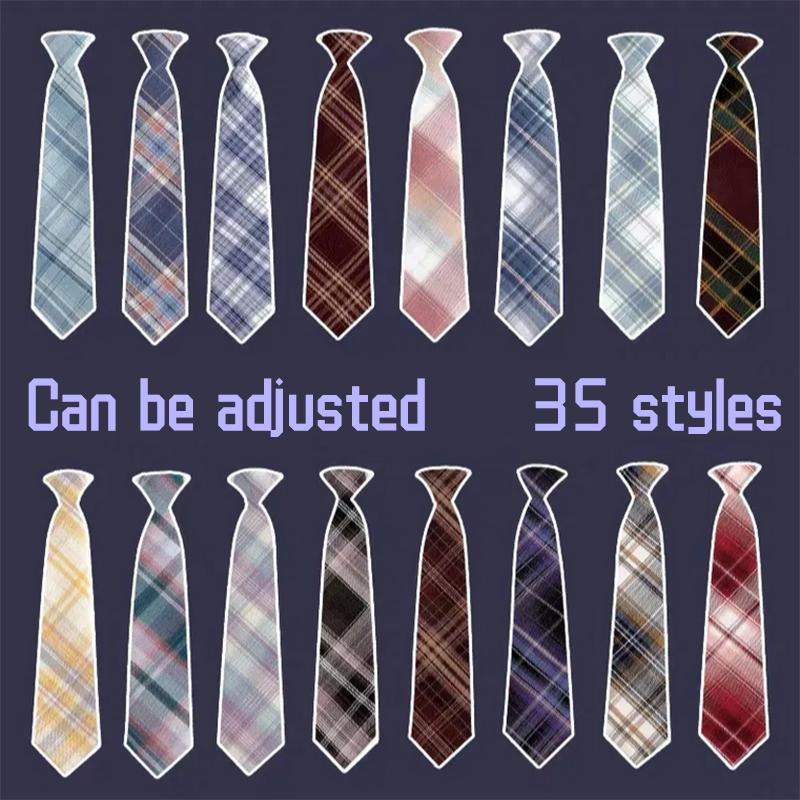 Neck Ties 35styles Lazy Tie Casual Women's Shirt Lolita Jk Uniform Collar Blouse Accessories Goth Plaid Girl Gift Formal Occasion
Neck Ties 35styles Lazy Tie Casual Women's Shirt Lolita Jk Uniform Collar Blouse Accessories Goth Plaid Girl Gift Formal Occasion