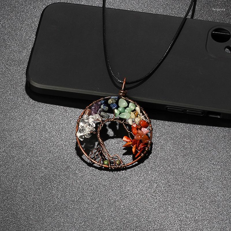 Pendant Necklaces Energy Stone Tree Of Life For Women Leather Chain Amulet Statement Neacelets Men Nature Necklace Jewelry
Pendant Necklaces Energy Stone Tree Of Life For Women Leather Chain Amulet Statement Neacelets Men Nature Necklace Jewelry