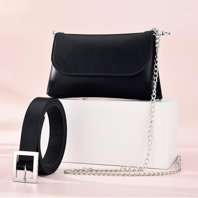 Belts Ladies Fashion Belt Bag Chain Mobile Phone Key Pouch Skirt Decoration PU Thin Designer 2023, Black
Belts Ladies Fashion Belt Bag Chain Mobile Phone Key Pouch Skirt Decoration PU Thin Designer 2023, Black