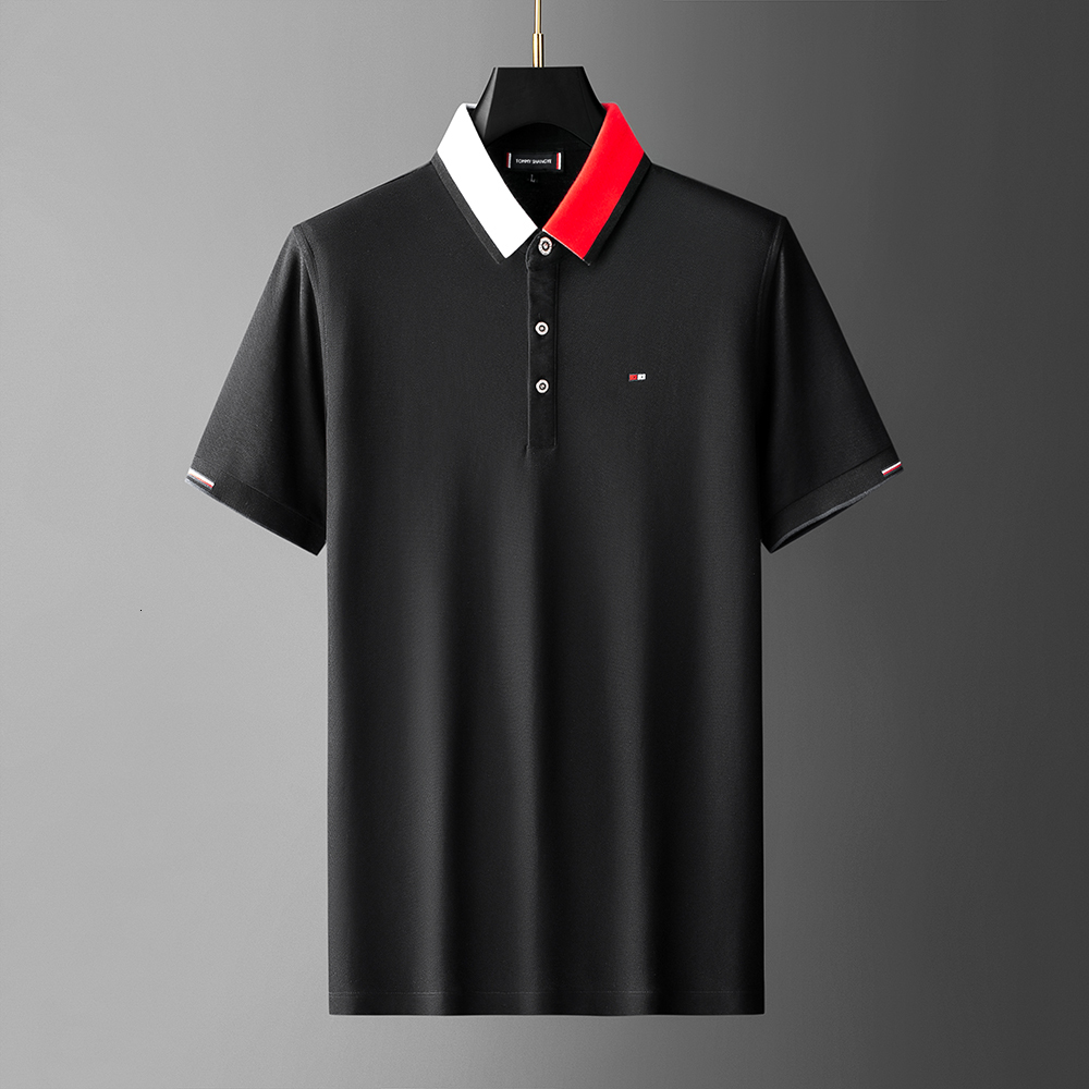 Men's Polos High end brand fashion contrast polo shirt men's short sleeve T-shirt summer high quality casual Paul shirt men's wear 230316, White
Men's Polos High end brand fashion contrast polo shirt men's short sleeve T-shirt summer high quality casual Paul shirt men's wear 230316, White