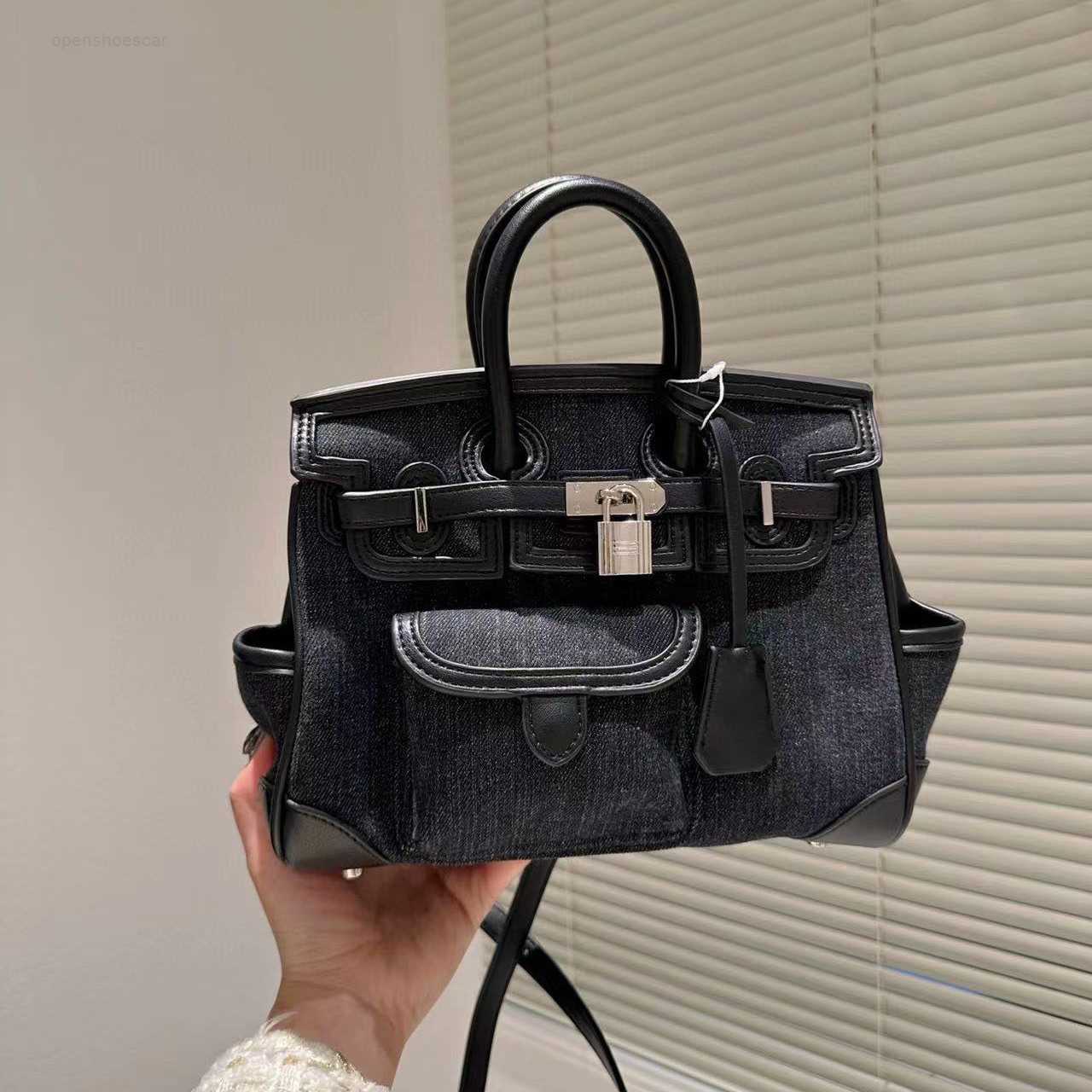 Handbag Designer Herms Birkins backpacks face value hard bottom portable foreign denim bag campus product, Pink
Handbag Designer Herms Birkins backpacks face value hard bottom portable foreign denim bag campus product, Pink