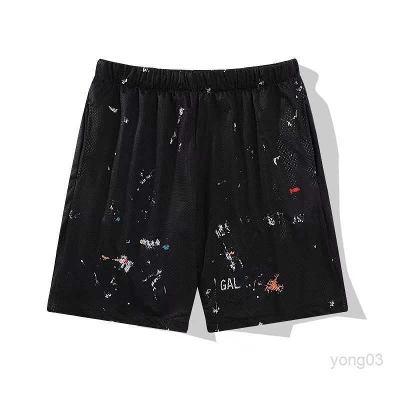 Galleryes Depts Shorts Designer Colorful Ink-jet Hand-painted French Classic Printed Mesh Sports Drawstring, G832 black
Galleryes Depts Shorts Designer Colorful Ink-jet Hand-painted French Classic Printed Mesh Sports Drawstring, G832 black