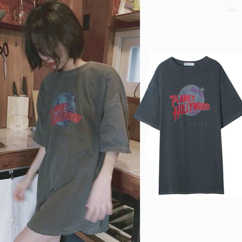 Women's T Shirts American Retro Carbon Color Short Sleeves Women Round Neck T-shirt Casual Ins Y2k Tops Streetwear Woman All Match Tees, 001
Women's T Shirts American Retro Carbon Color Short Sleeves Women Round Neck T-shirt Casual Ins Y2k Tops Streetwear Woman All Match Tees, 001