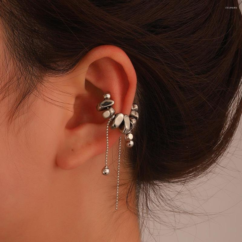 Backs Earrings Tassel Multilayer Stone Personality Creative Ear Clip For Women Korean Sweet Cool Style Metal Irregular Jewelry
Backs Earrings Tassel Multilayer Stone Personality Creative Ear Clip For Women Korean Sweet Cool Style Metal Irregular Jewelry