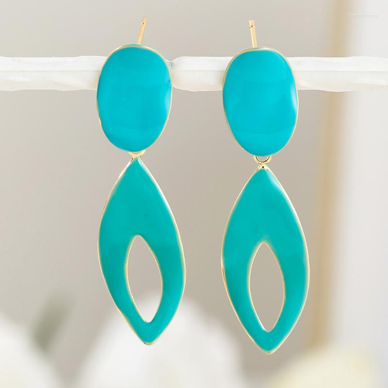 Dangle Earrings 2023 Gold Plated Oval Women Enamelled Ladies Earring Party Wedding Jewelry
Dangle Earrings 2023 Gold Plated Oval Women Enamelled Ladies Earring Party Wedding Jewelry