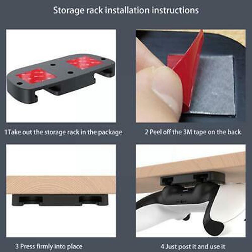 Game Storage Stand Rack Controller Wall Mount Hanging For PS5/PS4 Controller Holder F3F1