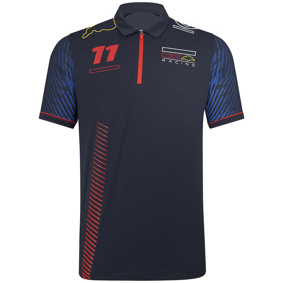2023F1 Shirt Racing Polo shirt Team Formula One team suit coveralls lapel T-shirt free shipping