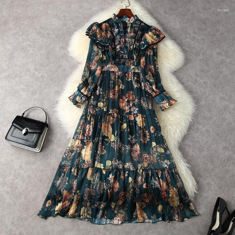 Casual Dresses European And American Women' Wear Spring 2023 Long Sleeve Stand Collar Flounces Fashionable Printed Dress, Beige
Casual Dresses European And American Women' Wear Spring 2023 Long Sleeve Stand Collar Flounces Fashionable Printed Dress, Beige