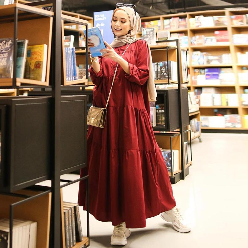 Ethnic Clothing Islamic Casual Women Long Dress Arab Fashion Muslim Abaya Noble Luxury Retro Ramadan Prayer Moroccan
Ethnic Clothing Islamic Casual Women Long Dress Arab Fashion Muslim Abaya Noble Luxury Retro Ramadan Prayer Moroccan