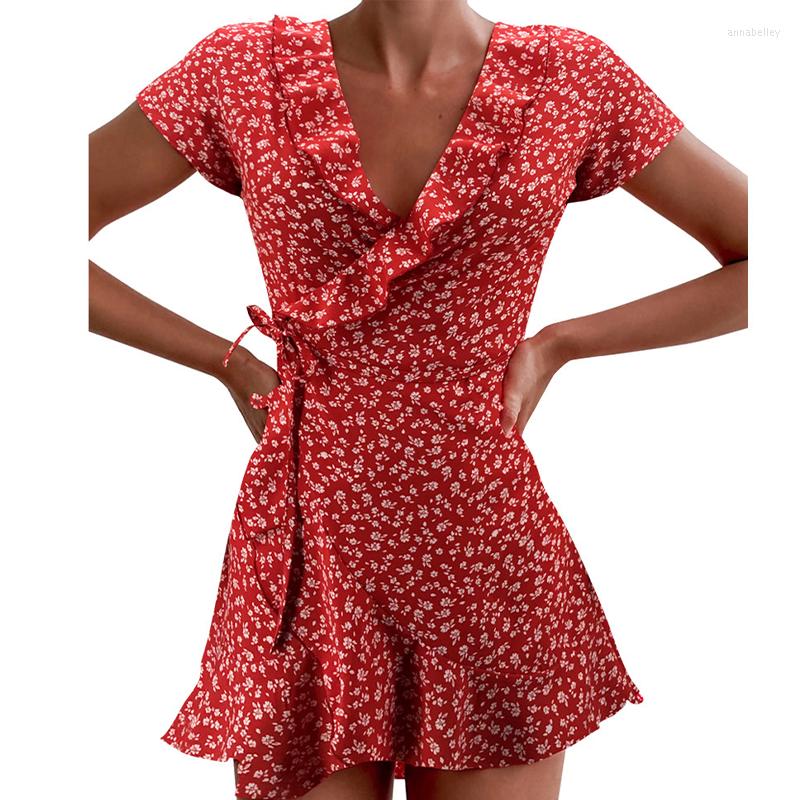 Casual Dresses Dress Summer Women' Flowy A-line Sweet Elegant Floral Ruffle V Neck Bandage Short Ladies Chic Mini, Black
Casual Dresses Dress Summer Women' Flowy A-line Sweet Elegant Floral Ruffle V Neck Bandage Short Ladies Chic Mini, Black