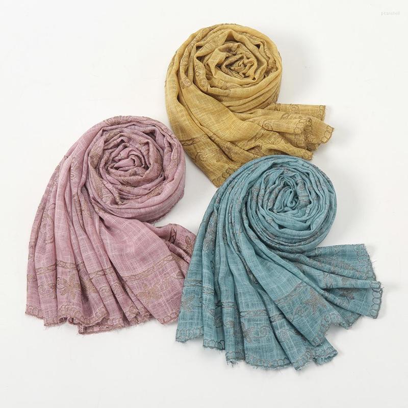 Ethnic Clothing Fashion Luxury Embroidered Floral Cotton Linen Shawl Scarf Lady Long Pashmina Beach Stole Bufandas Muslim Hijab Women's
Ethnic Clothing Fashion Luxury Embroidered Floral Cotton Linen Shawl Scarf Lady Long Pashmina Beach Stole Bufandas Muslim Hijab Women's