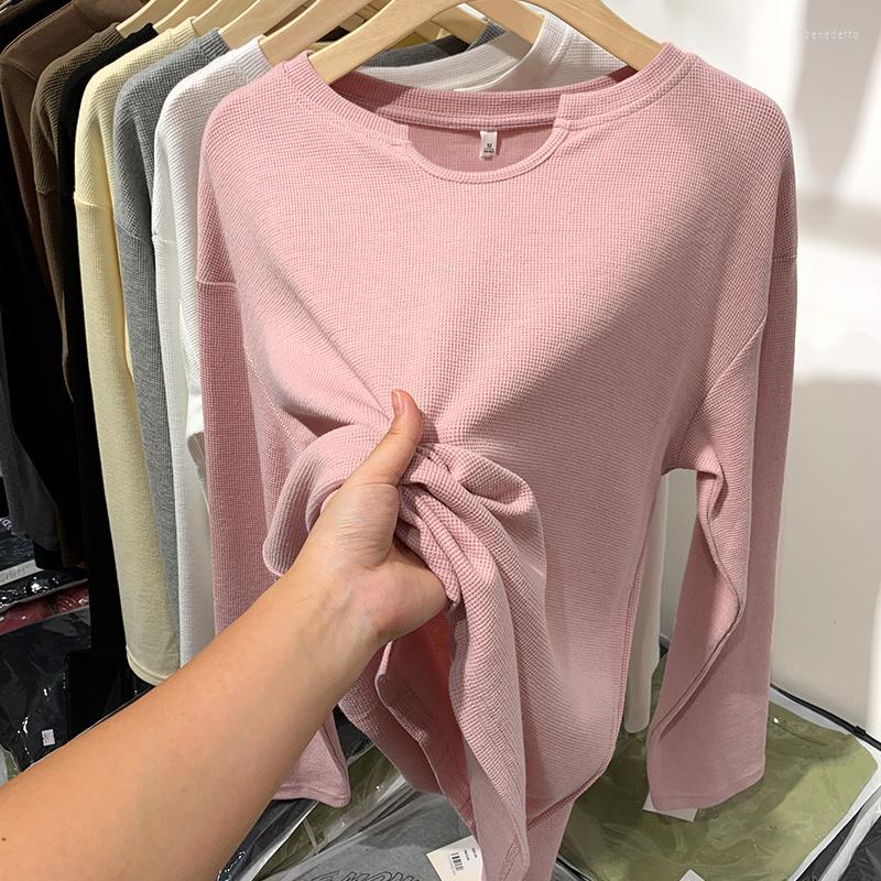 Women's T Shirts Minimalist Style Long-sleeve Midi-length T-shirt Women Fashion Solid Color Loose Bottoming Tshirt Streetwear Tops Female, White
Women's T Shirts Minimalist Style Long-sleeve Midi-length T-shirt Women Fashion Solid Color Loose Bottoming Tshirt Streetwear Tops Female, White