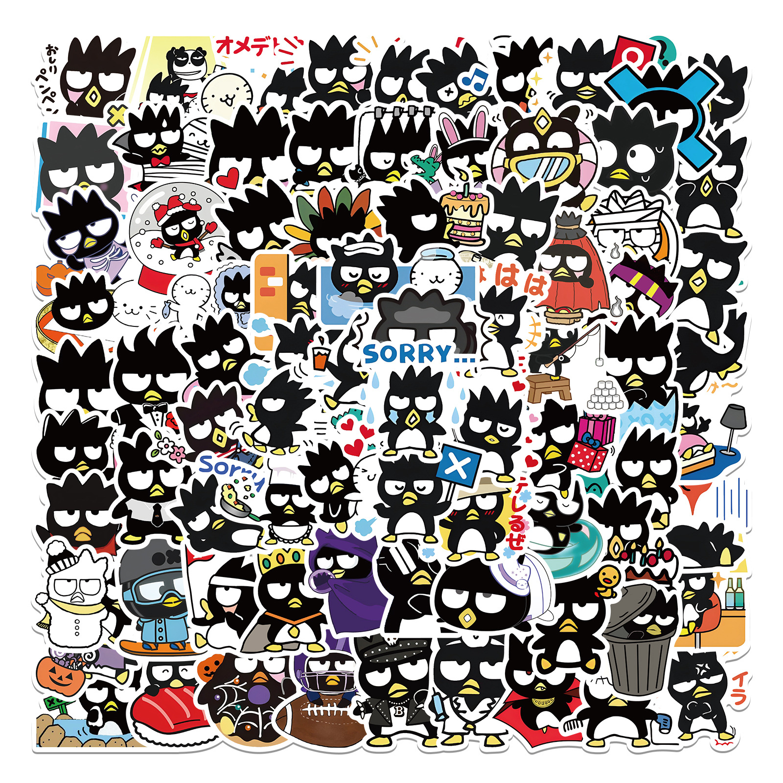 100Pcs Cartoon Funny Penguin Stickers Fashion Stickers Waterproof Vinyl Sticker For Skateboard Laptop Luggage Notebook Bicycle Car Decals Kids Toys Gifts, Multi-color
100Pcs Cartoon Funny Penguin Stickers Fashion Stickers Waterproof Vinyl Sticker For Skateboard Laptop Luggage Notebook Bicycle Car Decals Kids Toys Gifts, Multi-color
