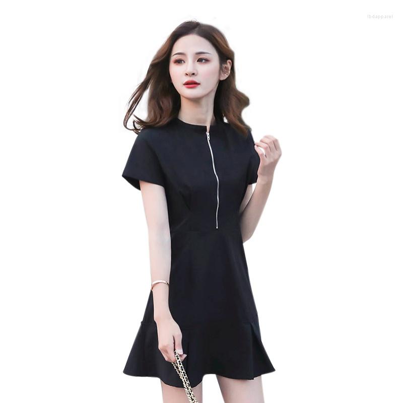 Casual Dresses Women Dress Spring Summer Causal Solid Short Sleeve Zip O Neck High Waist Elegant 2023, Blue
Casual Dresses Women Dress Spring Summer Causal Solid Short Sleeve Zip O Neck High Waist Elegant 2023, Blue