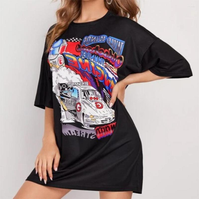 Women's T Shirts Fashionable O-Neck Tees Ladies Large Size Women's Car Printing Loose Short Sleeve T-Shirt Female Tops
Women's T Shirts Fashionable O-Neck Tees Ladies Large Size Women's Car Printing Loose Short Sleeve T-Shirt Female Tops