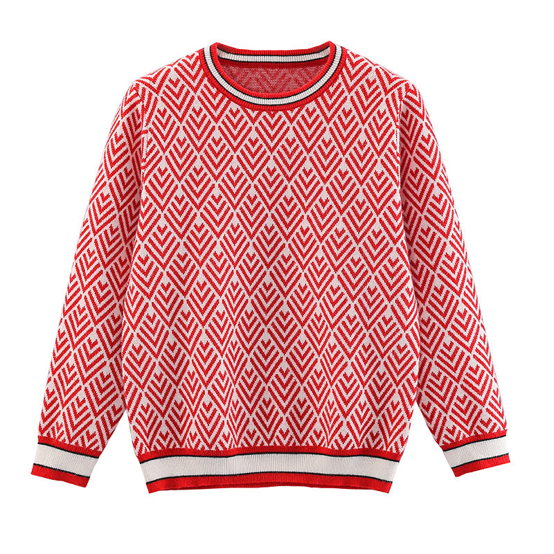 Family Matching Outfits Matching Sweaters For Family Mother Daughter Dad Son Knitted Sweater Family Look Couple Outfits Women Men Kids Baby Sweaters 2