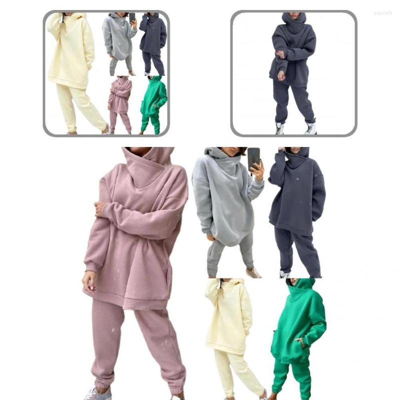 Women's Two Piece Pants 1 Set Simple Warm Loose-fitting Hoodie Sweatshirt Sweatpants Women Pockets, Yellow
Women's Two Piece Pants 1 Set Simple Warm Loose-fitting Hoodie Sweatshirt Sweatpants Women Pockets, Yellow