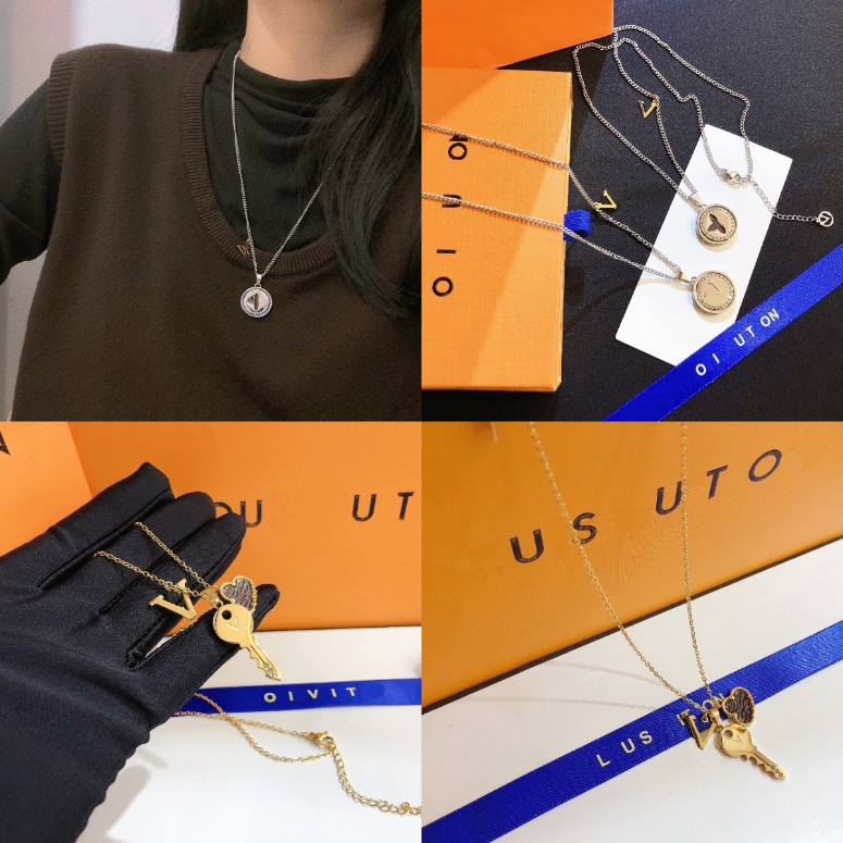 Luxury Fashion Necklaces Selected Quality Pendant Necklace Popular Brand Long Chains Designer Jewelry Accessories Design Gift For Women Couple 18k Gold Plated
Luxury Fashion Necklaces Selected Quality Pendant Necklace Popular Brand Long Chains Designer Jewelry Accessories Design Gift For Women Couple 18k Gold Plated